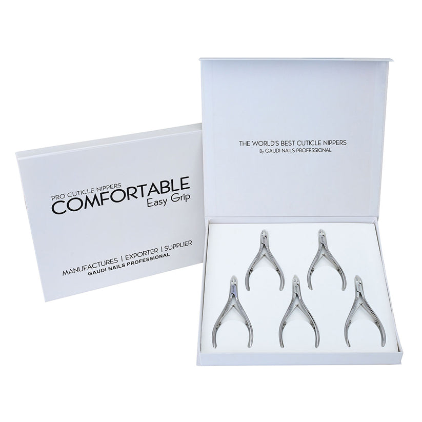kit of 5 Premium Cuticle Pliers 11cm 6mm