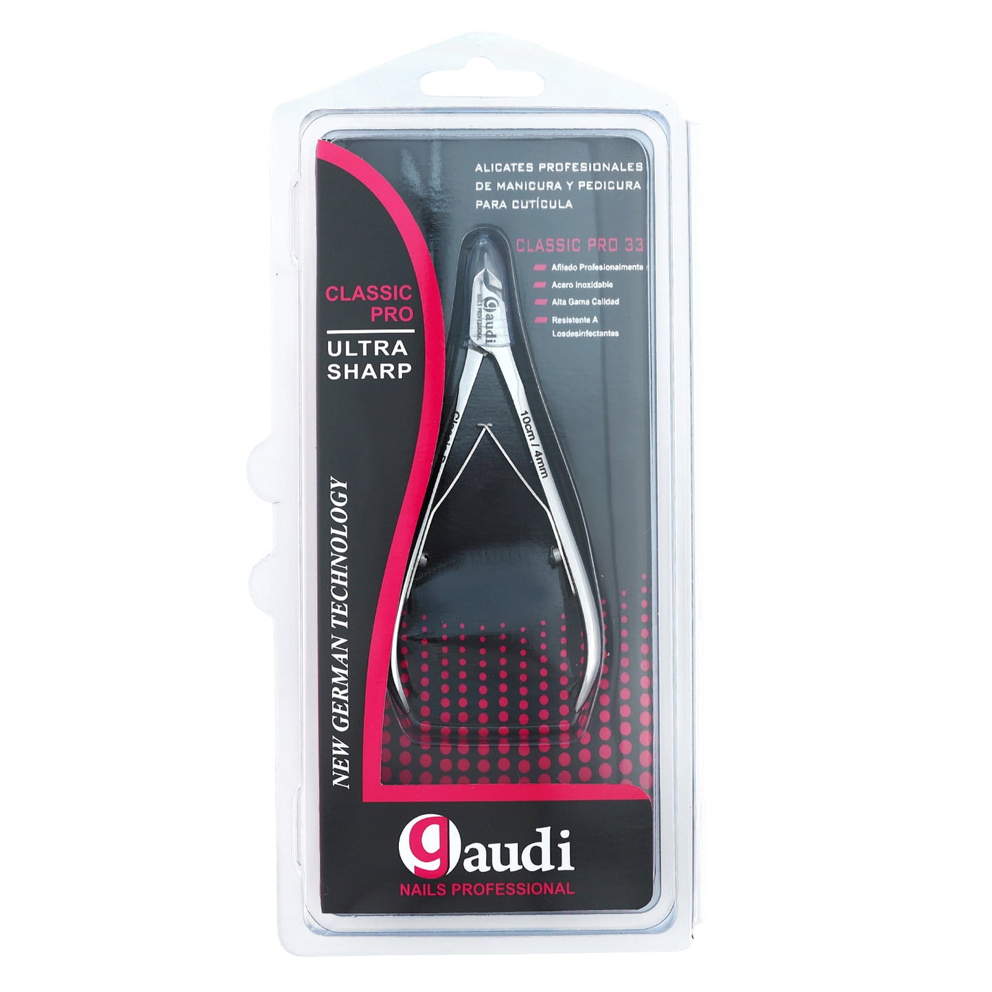 Professional Cuticle Nippers 10cm/4mm
