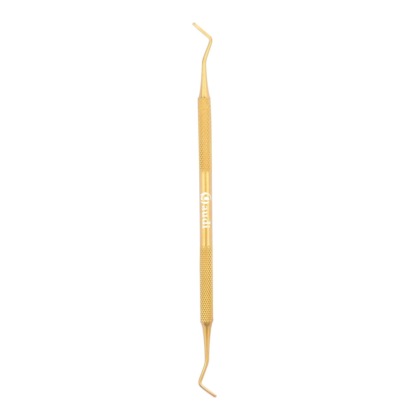 Double-ended pusher curette
