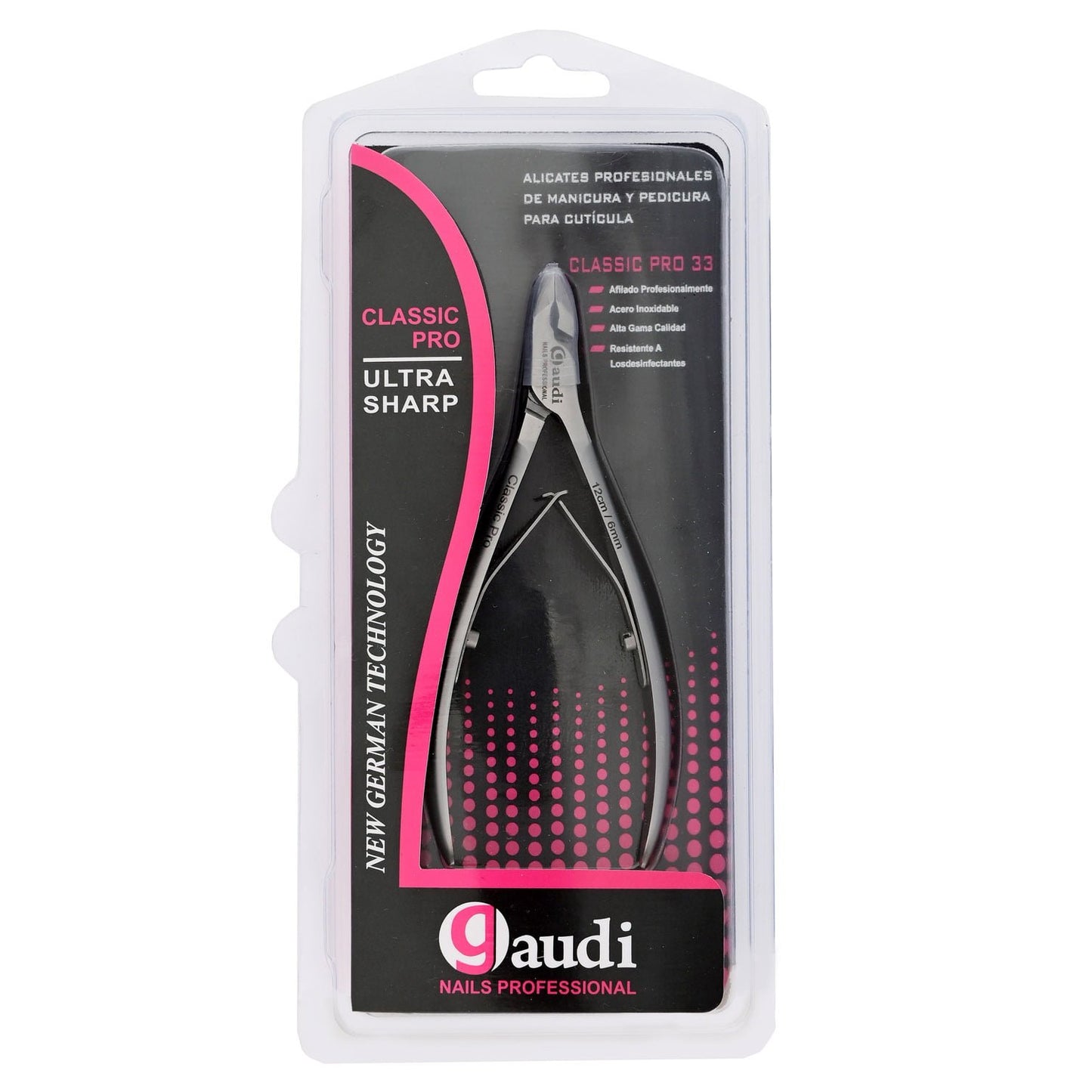 Professional Cuticle Pliers 12cm/6mm