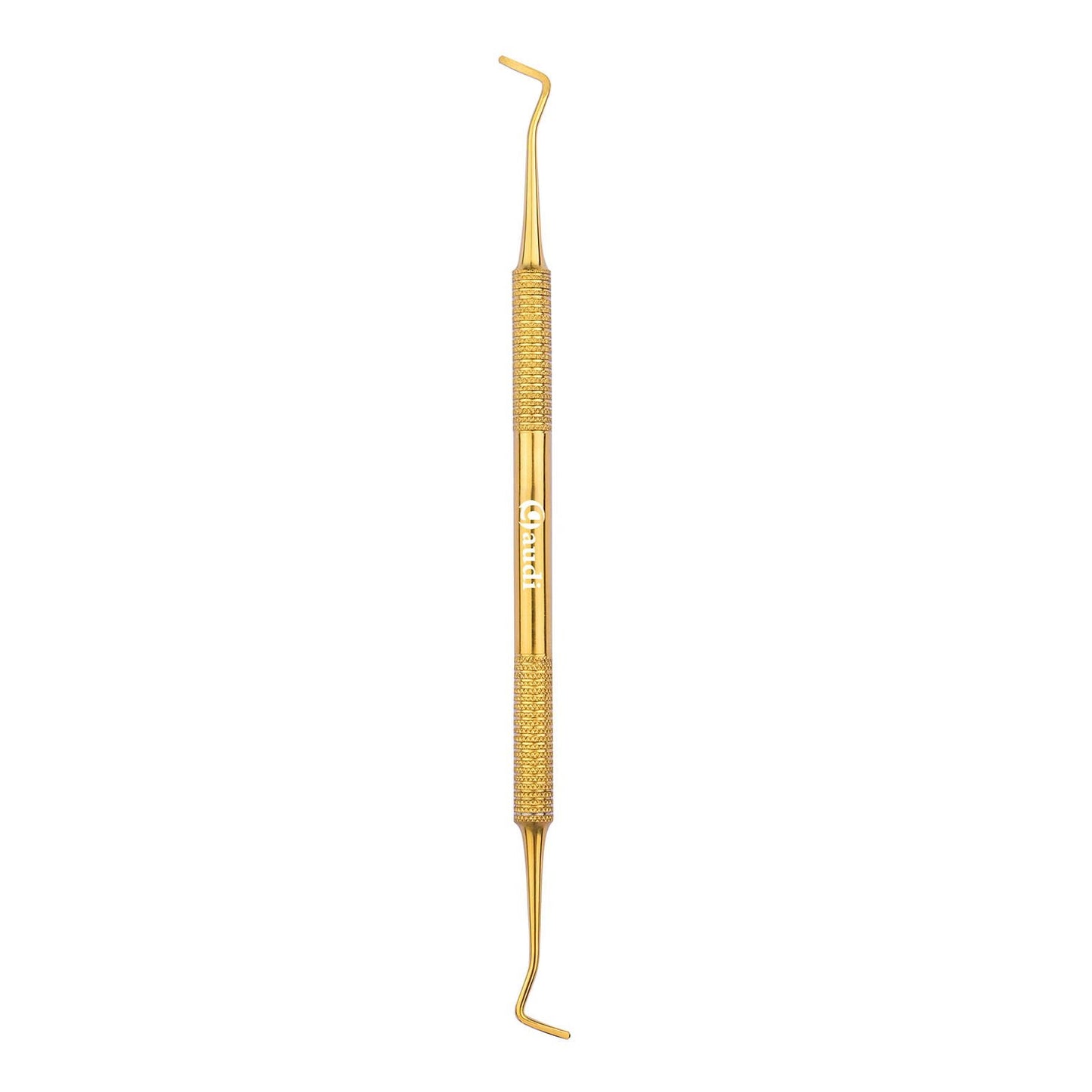 Double-ended pusher curette