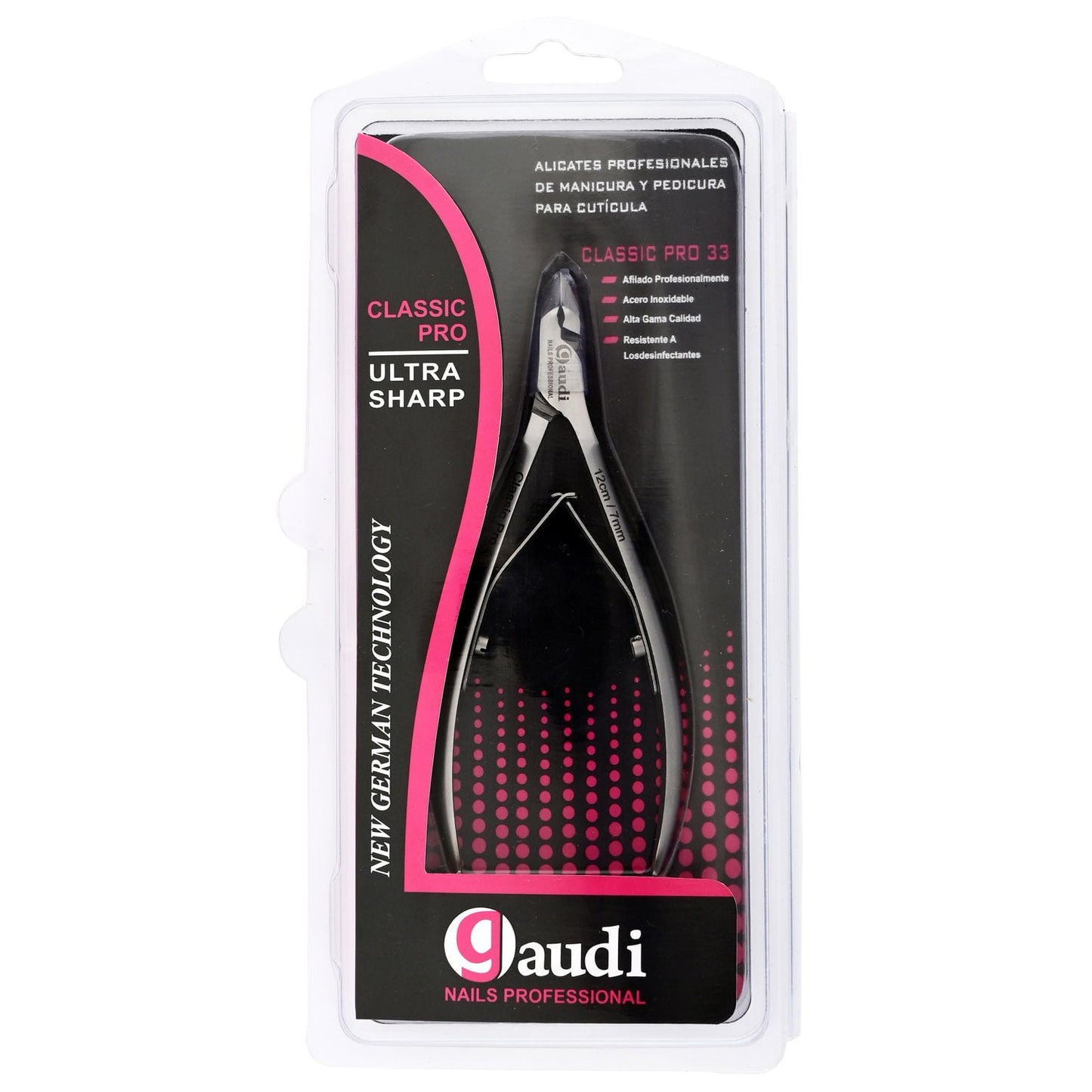 Professional Cuticle Pliers 12cm/7mm