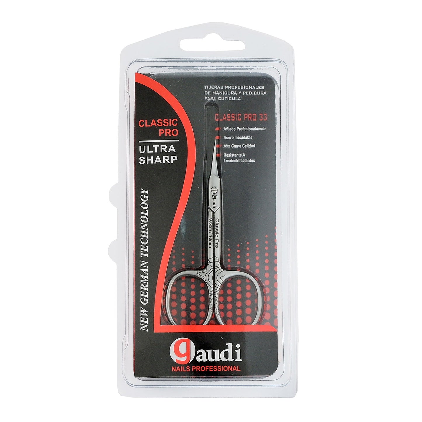 Fine Tip Cuticle Scissors 9.5cm/18mm