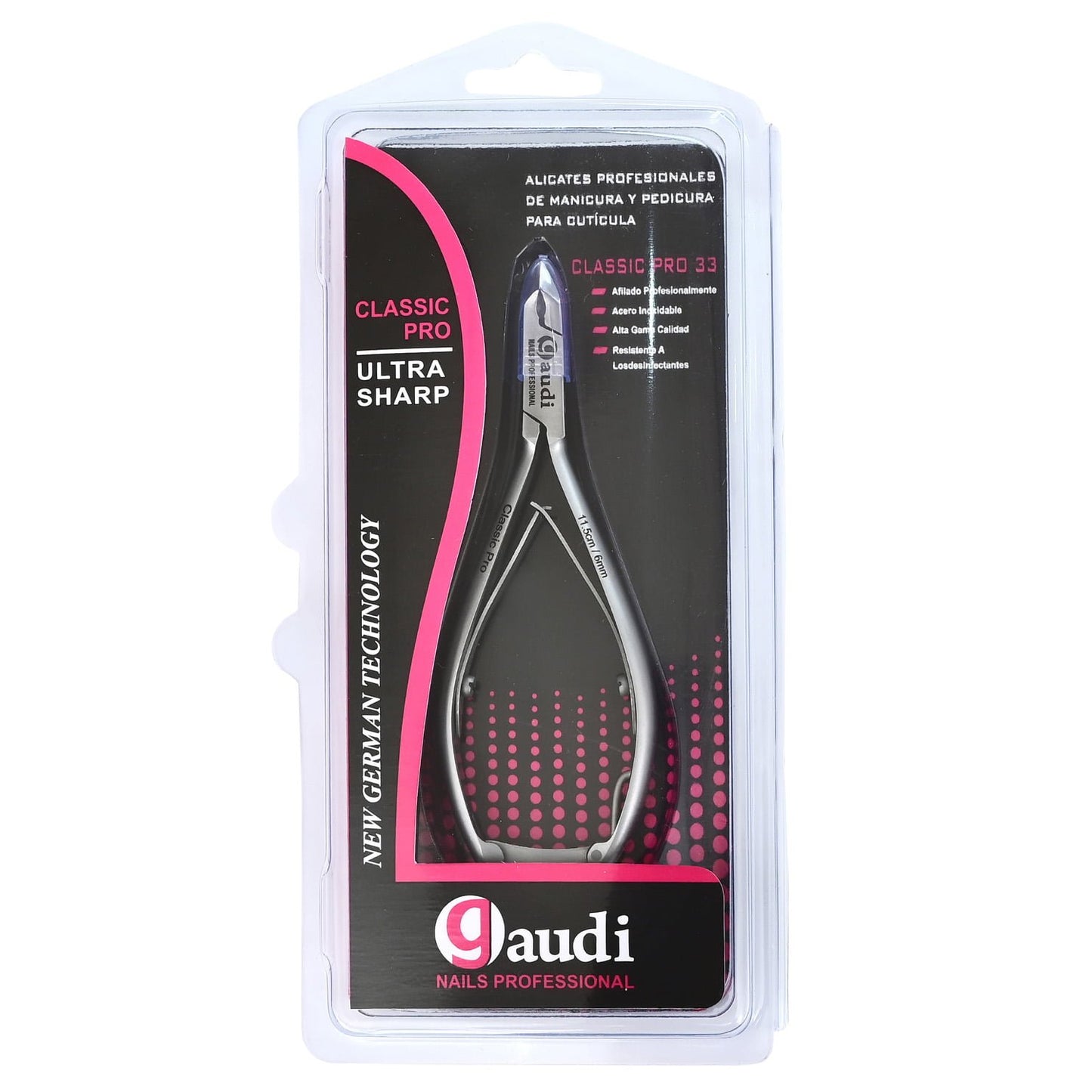 Professional Cuticle Pliers 11.5cm/6mm
