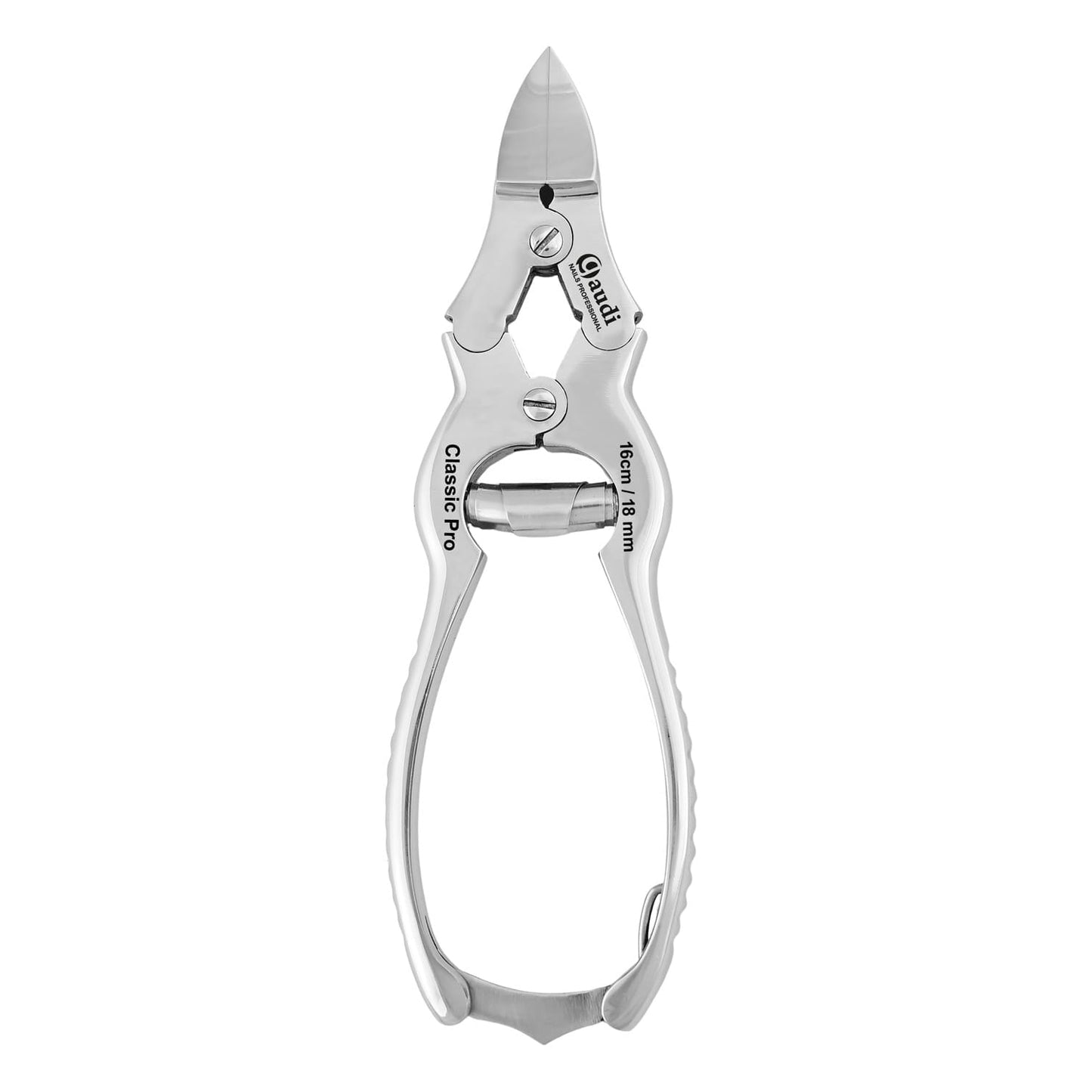 Triple-jointed podiatry pliers 16cm 18mm