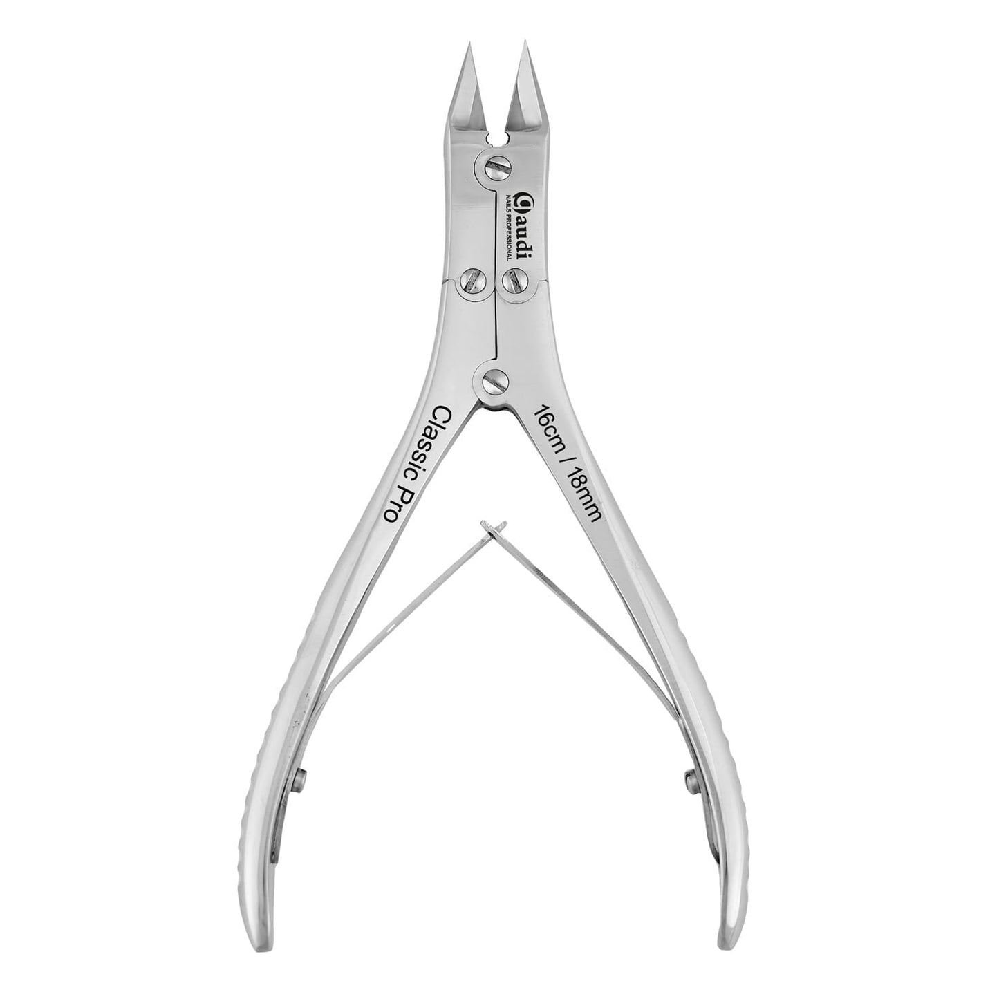 Triple-jointed podiatry pliers 16cm 18mm
