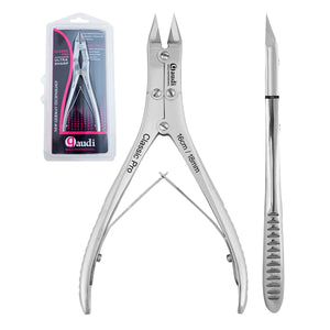 Triple-jointed podiatry pliers 16cm 18mm