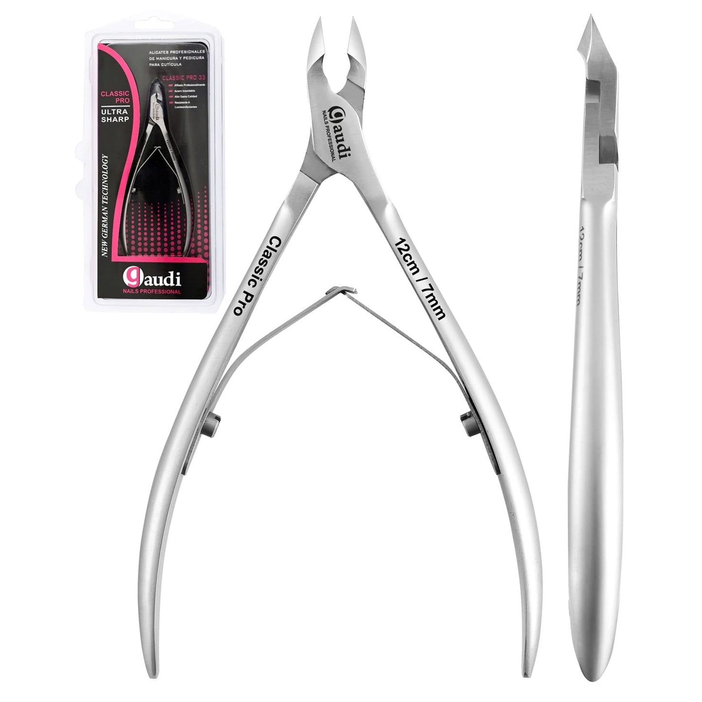 Professional Cuticle Pliers 12cm/7mm