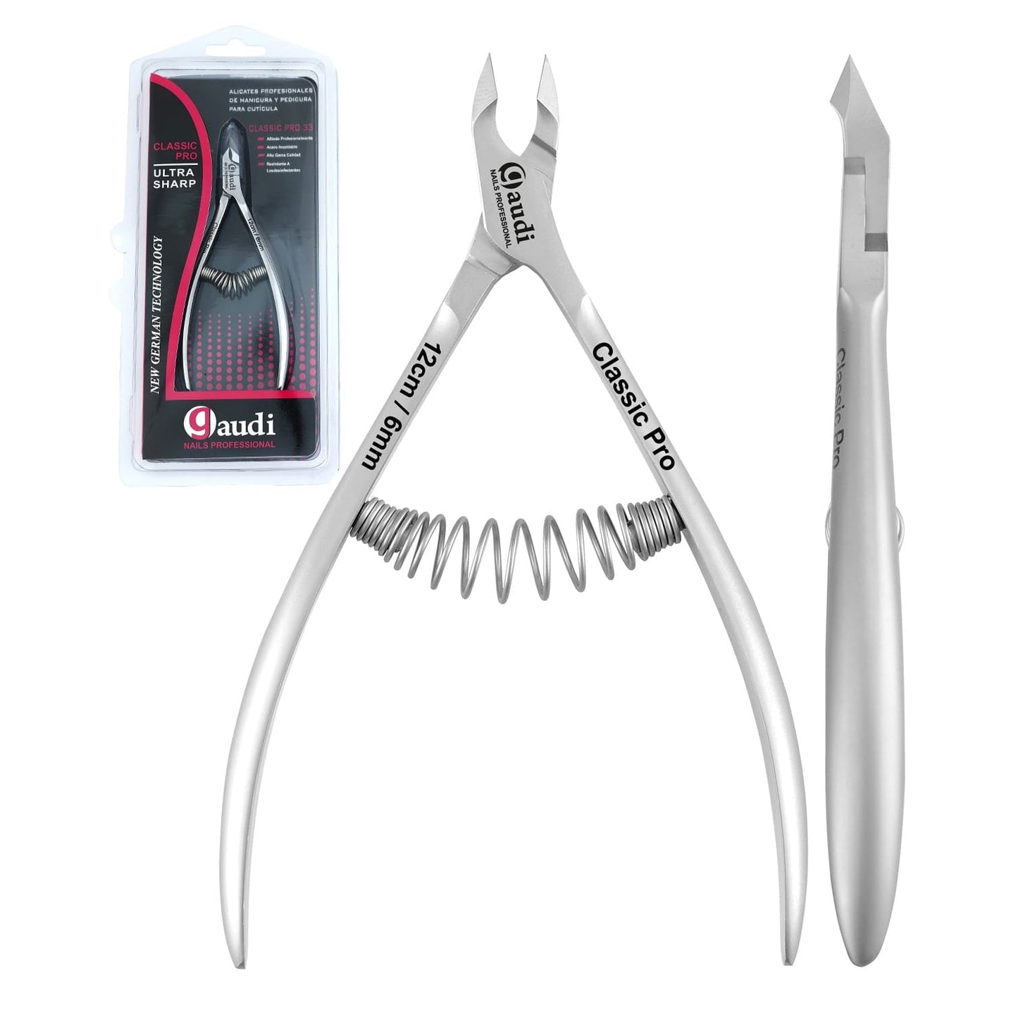 Professional cuticle nippers 12cm/6mm