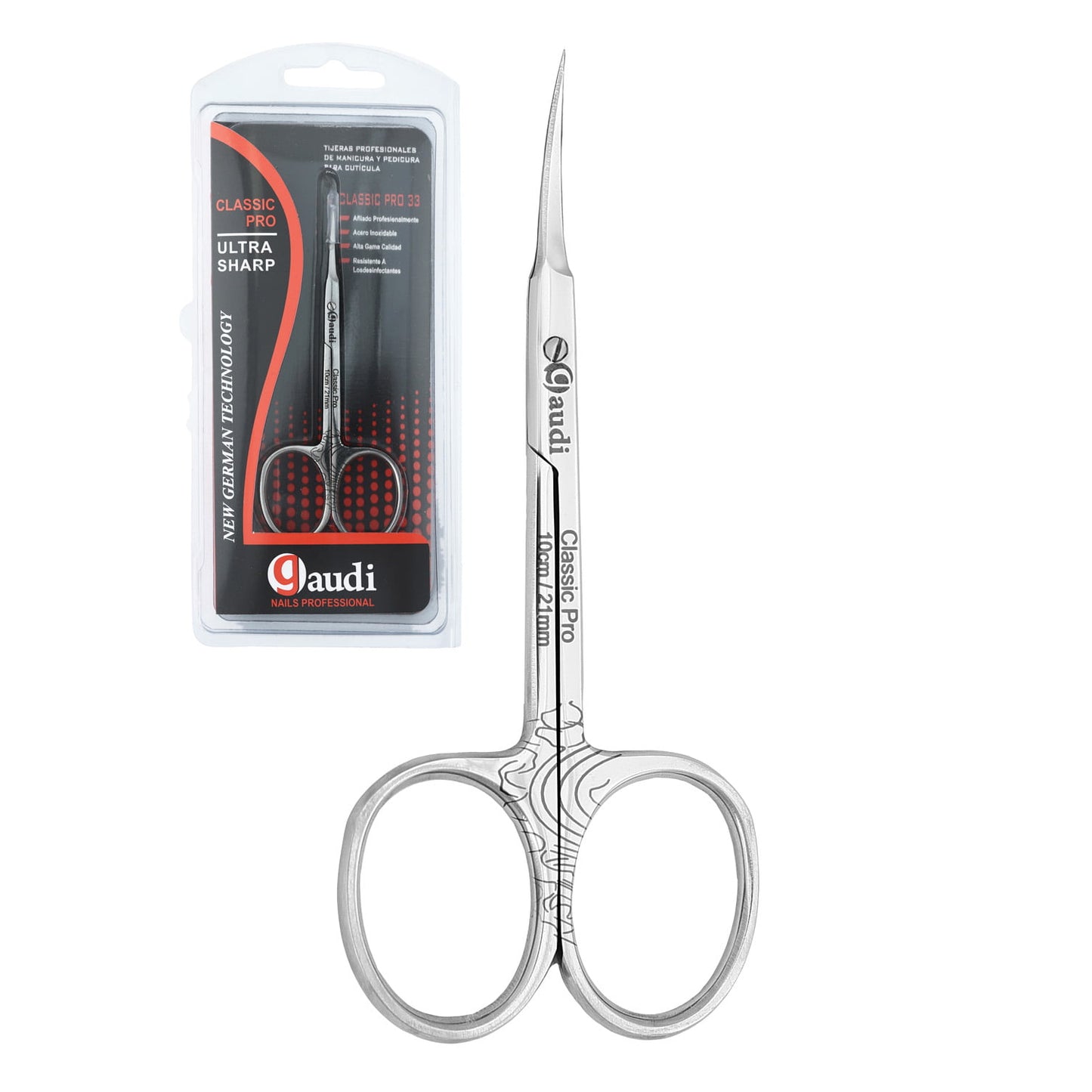 Professional Cuticle Scissors 10cm/21mm