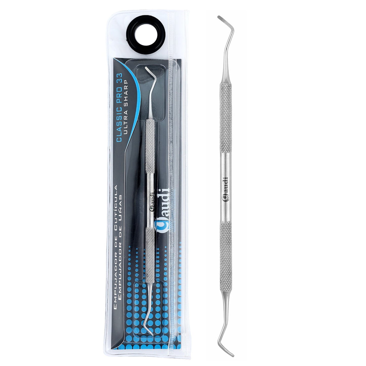 Professional Pusher Curette: double-ended