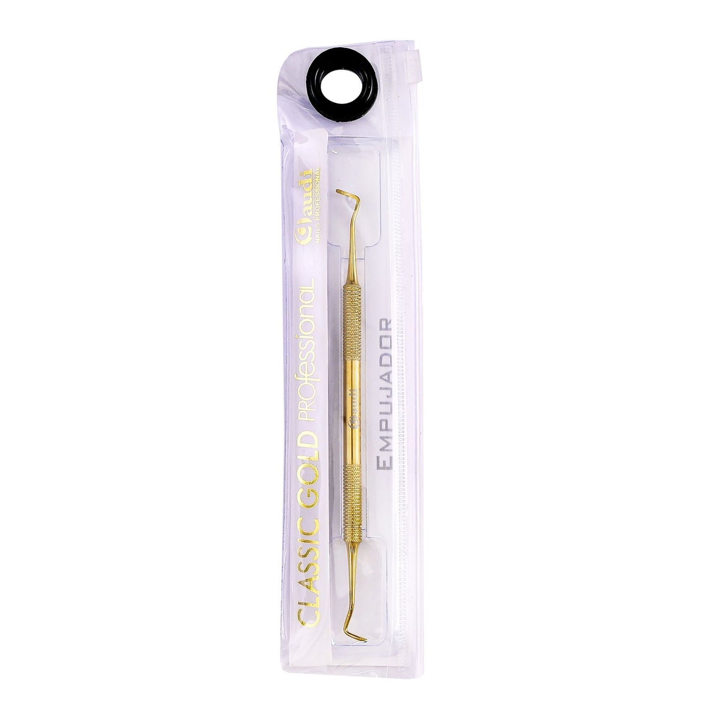 Double-ended pusher curette